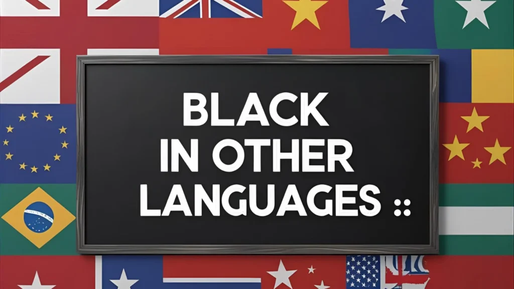 Why Are People Searching for Black in Other Languages