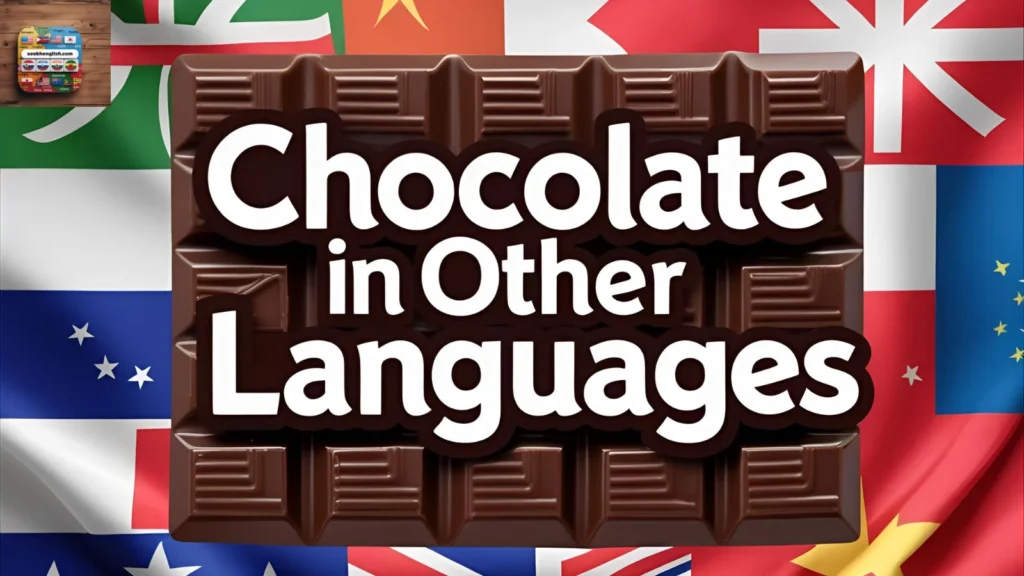 Chocolate in Other Languages in 85 Different Languages