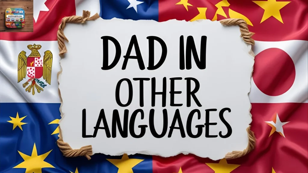 Dad in Other Languages in 85 Different Languages