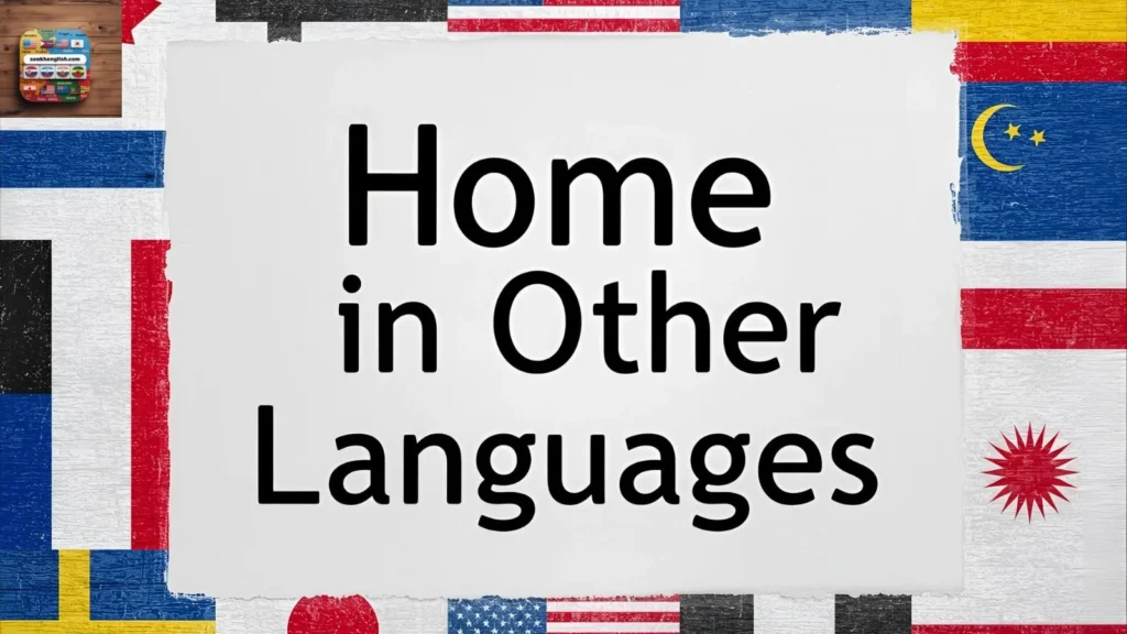 Home in Other Languages in 85 Different Languages