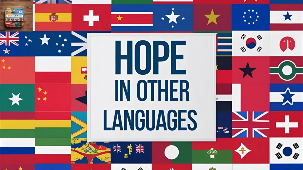 Hope in Other Languages in 85