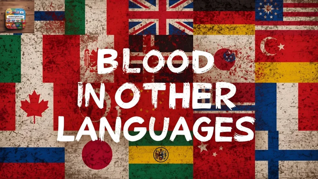 How to Say “Blood” in 650 Different Languages