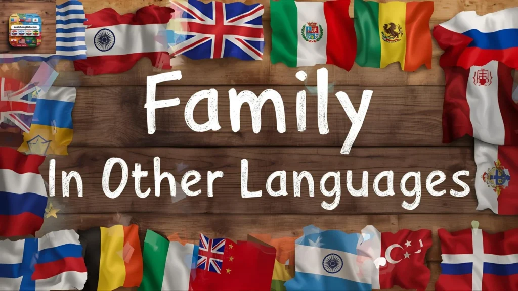 How to Say “Family” in 650 Different Languages