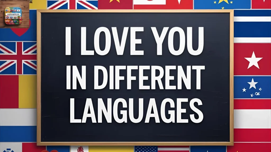 How to Say “I love you” in 85 Different Languages