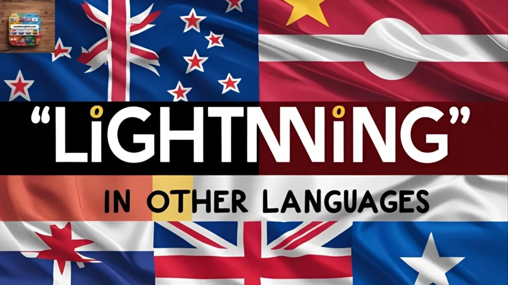 How to Say “Lightning”