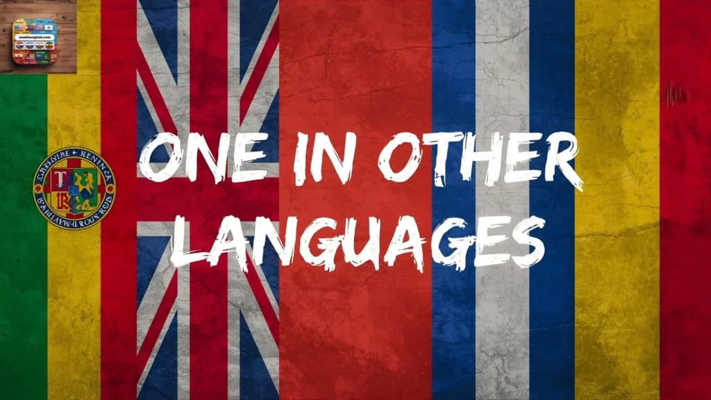 How to Say “One” in 650 Different Languages