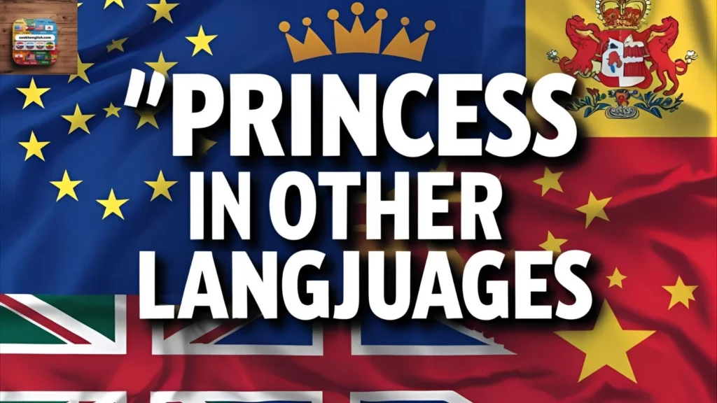How to Say “Princess”