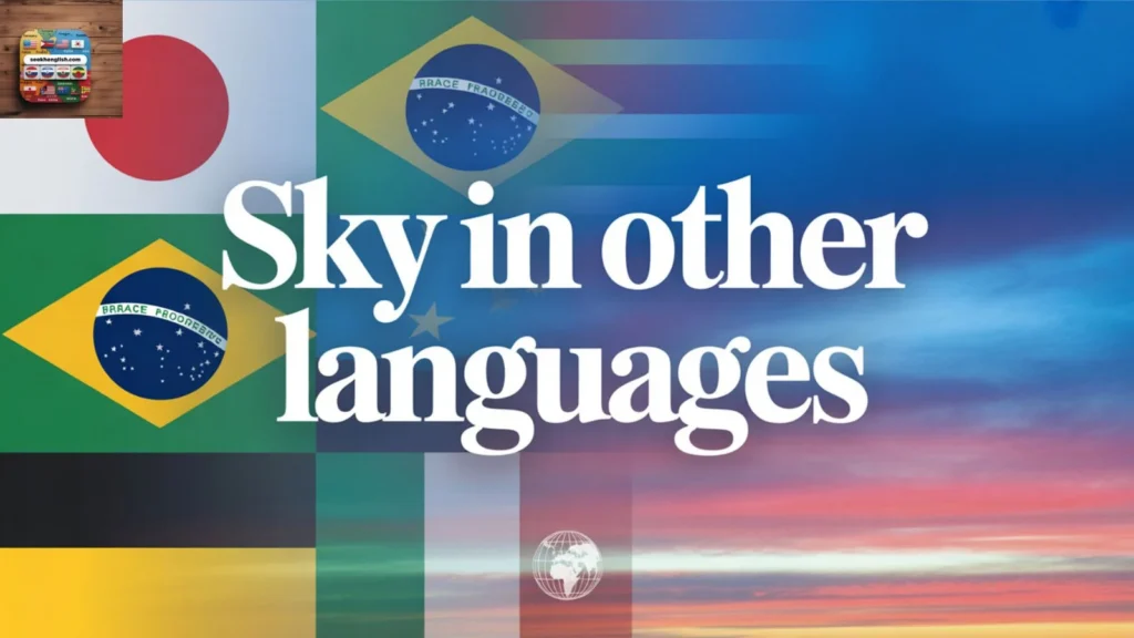 How to Say “Sky” in 650 Different Languages