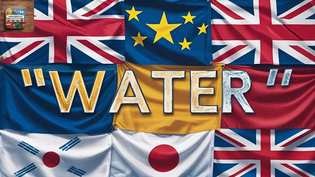 How to Say Water