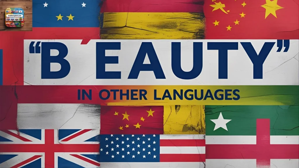 How to Say beauty in other languages