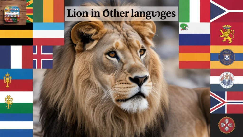 How to Say “lion in other languages”