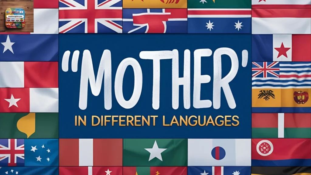 How to Say “mother”