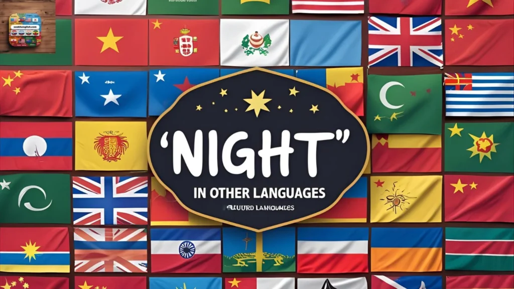 How to Say “night” in other languages