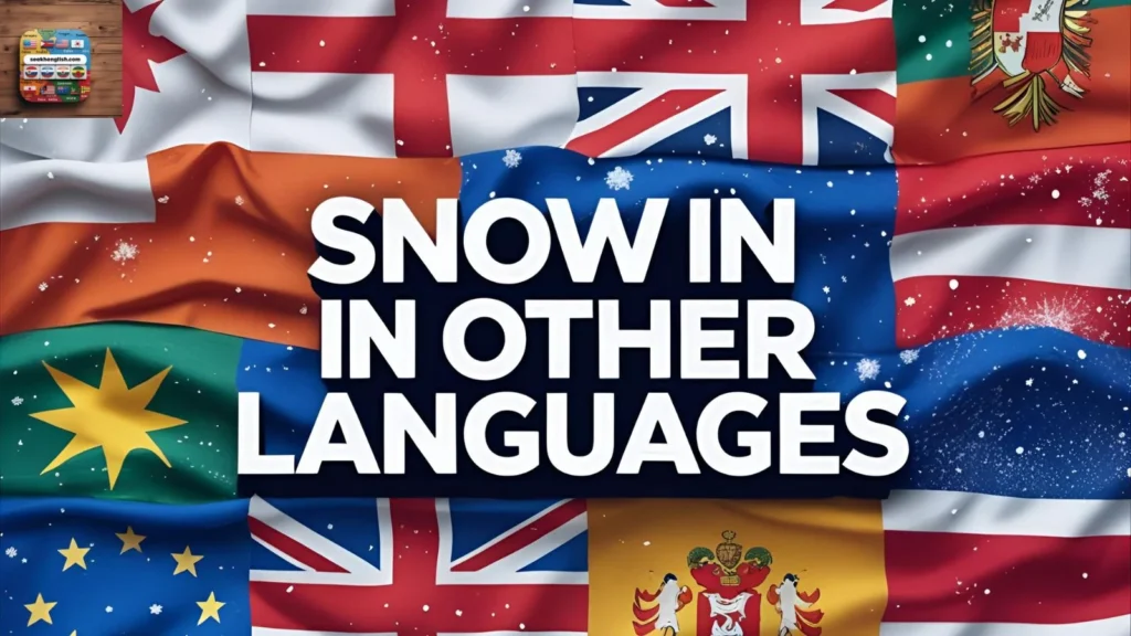 How to Say snow in other languages