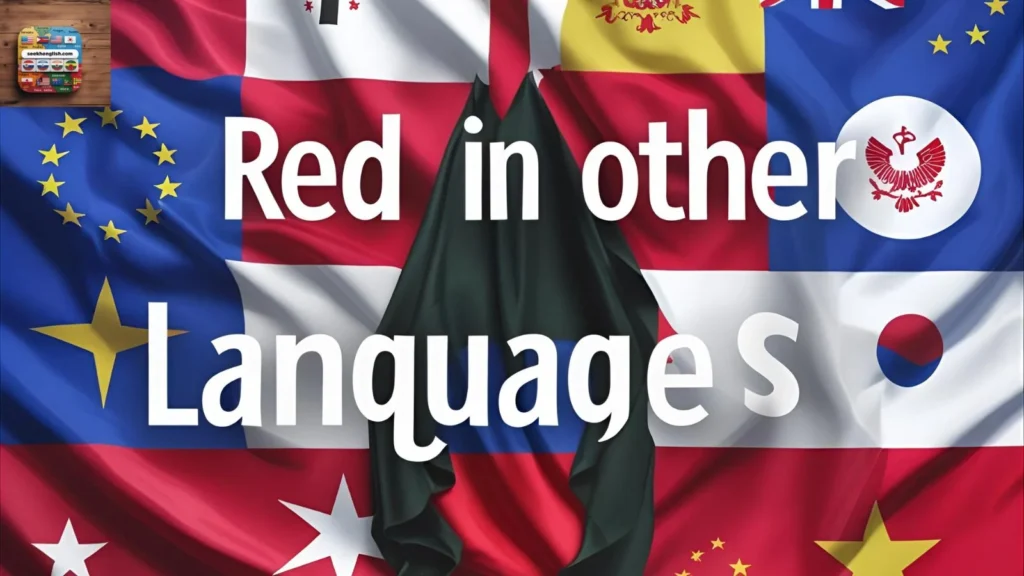 Red in 85 Different Languages