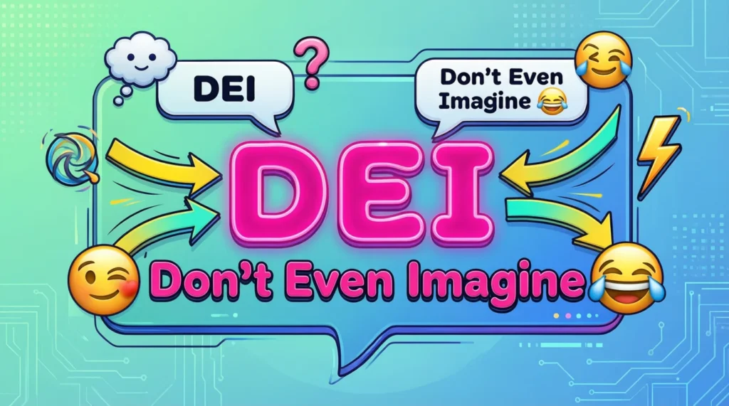 DEI Mean in Text