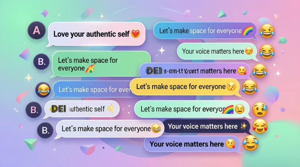 Examples of DEI in Conversation