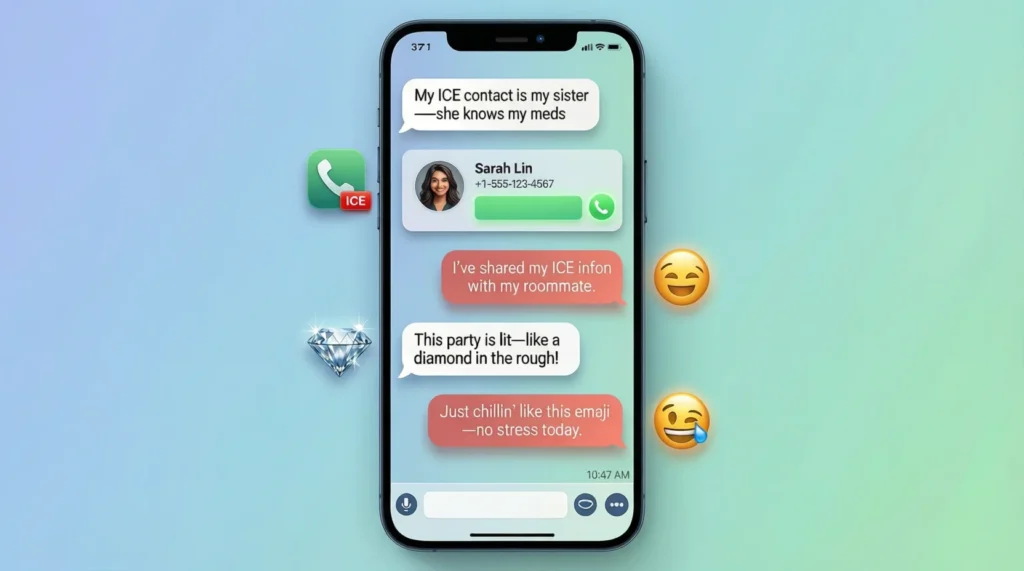 Examples of ICE in Conversation