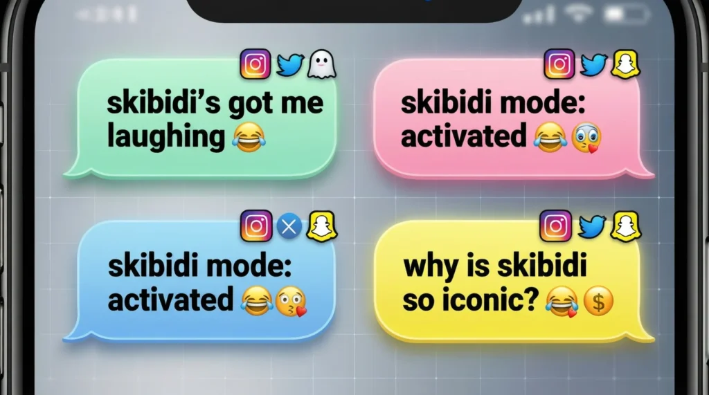 Examples of Skibidi in Conversation 