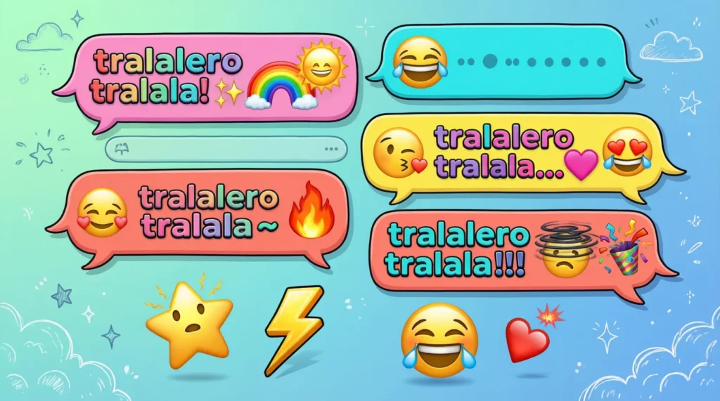 Examples of Tralalero Tralala in Conversation