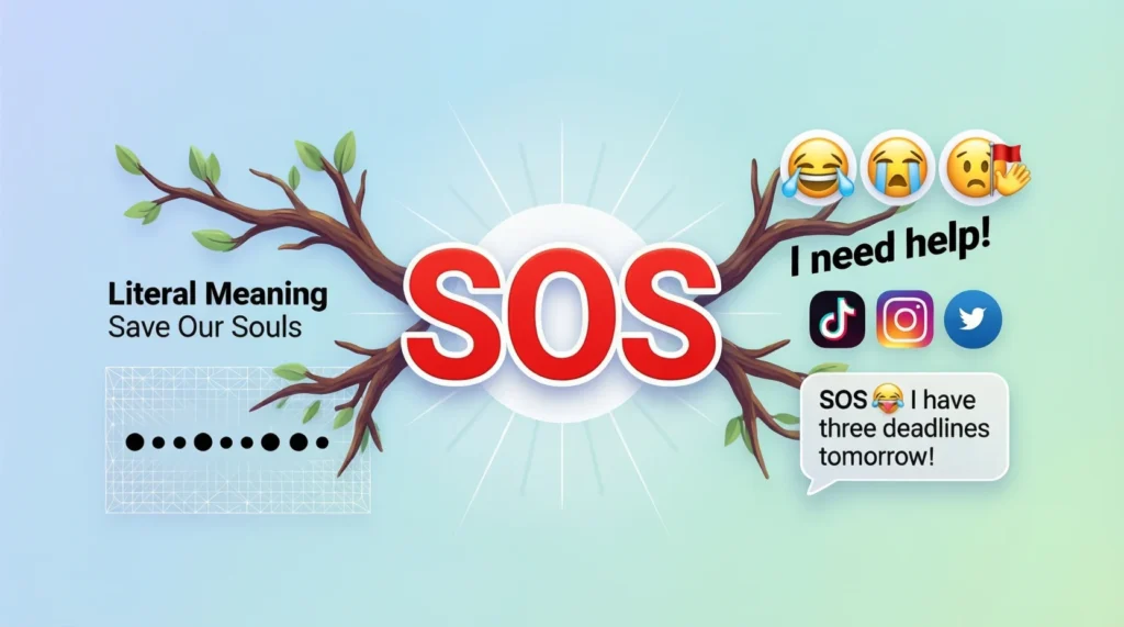 SOS Mean in Texting