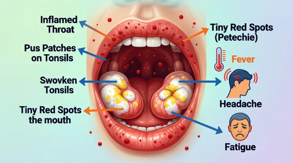 Strep Throat Symptoms & Appearance
