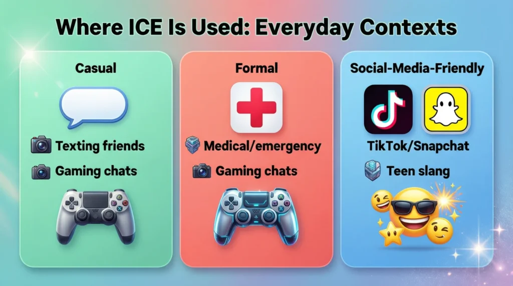 Where Is ICE Commonly Used
