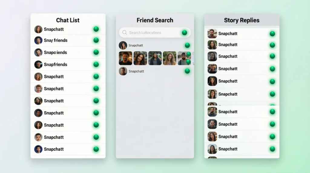Where Is the Green Dot Commonly Used