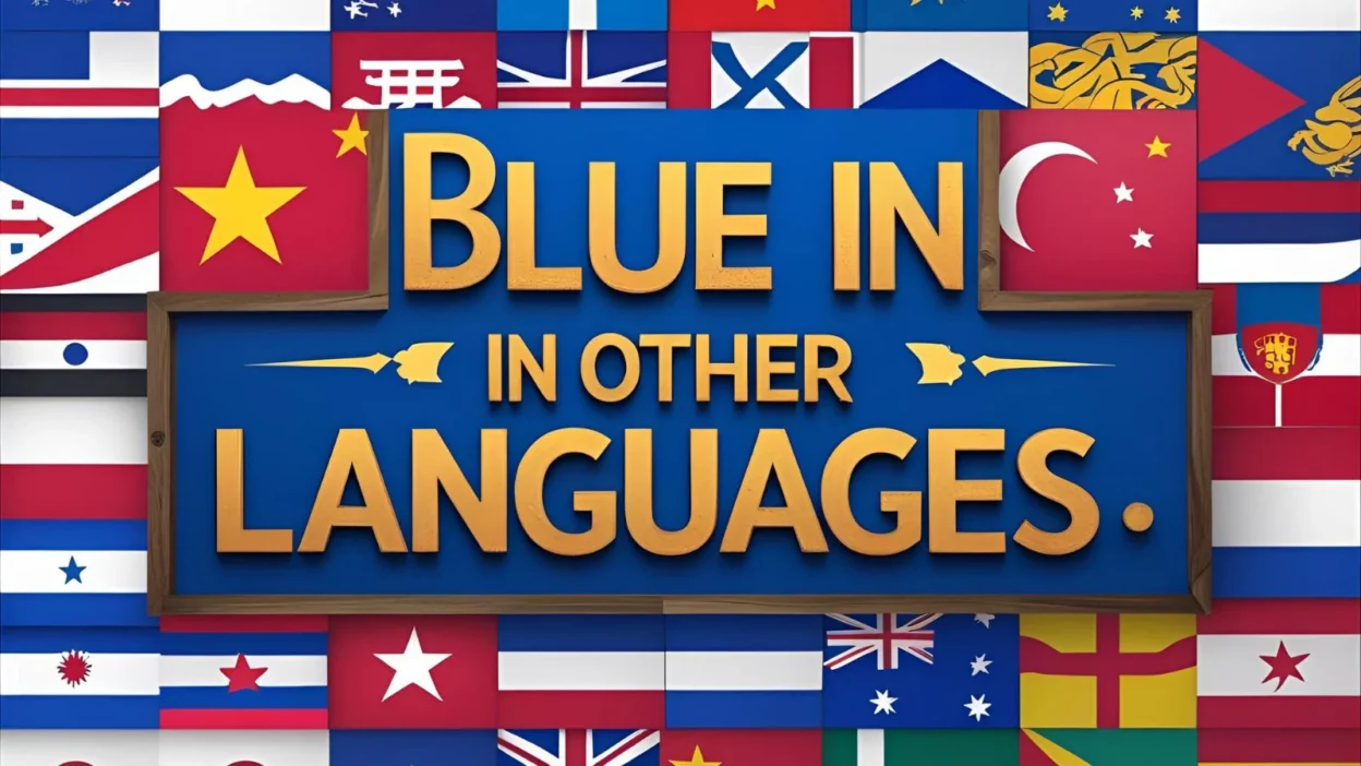 Blue in Other Languages