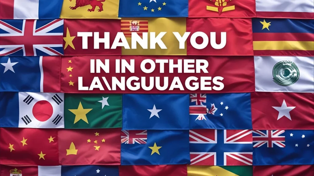 Thank You in Other Languages