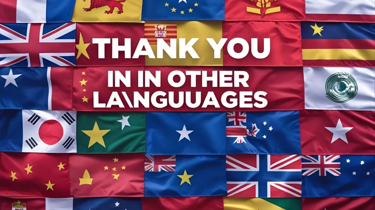 Thank You in Other Languages