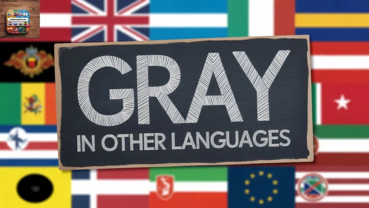Gray in Other Languages