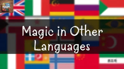 Magic in Other Languages
