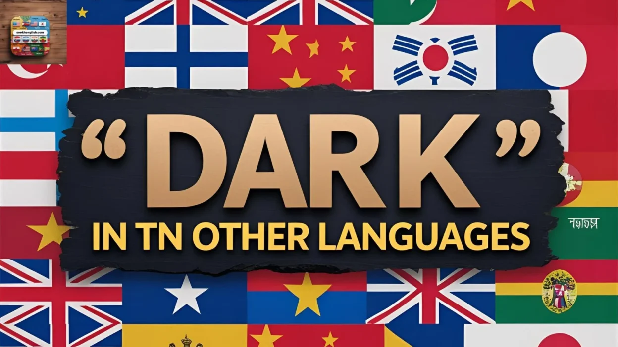 “Dark” in Other Languages