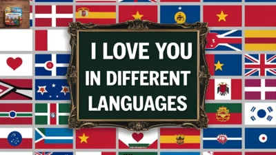 I Love You in Different Languages