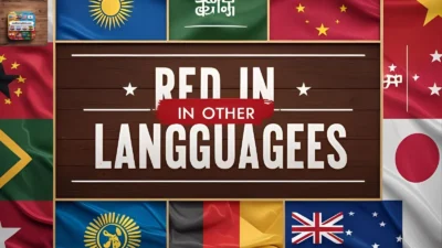 Red in Other Languages