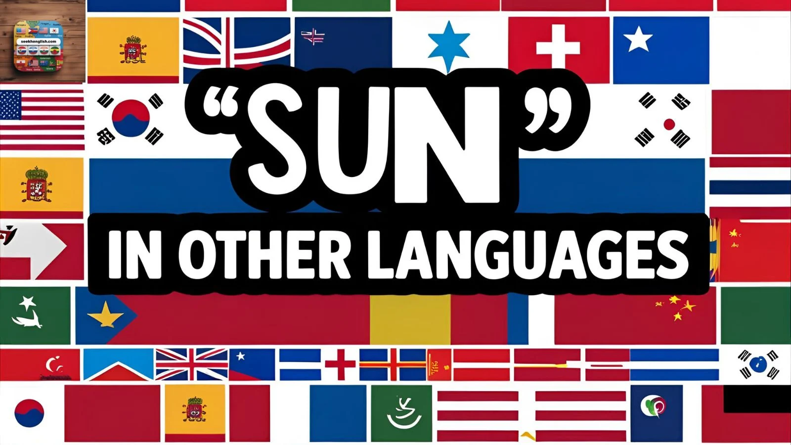 85+ “Sun” in Other Languages