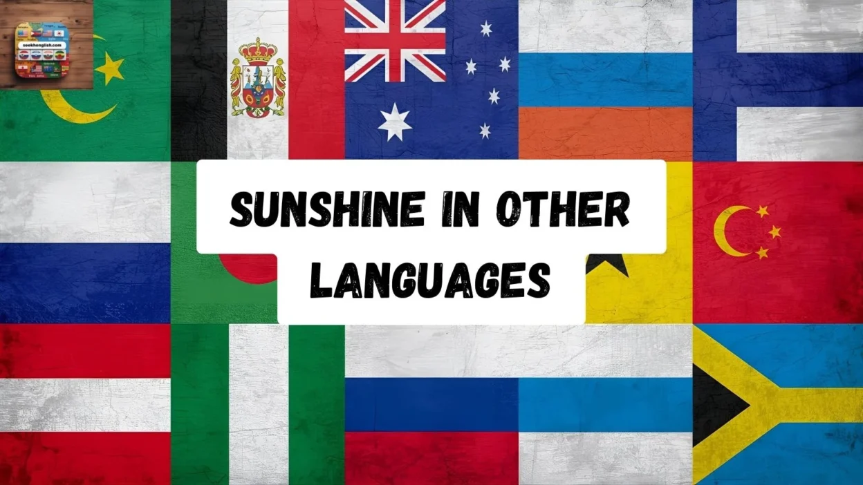 Sunshine in Other Languages