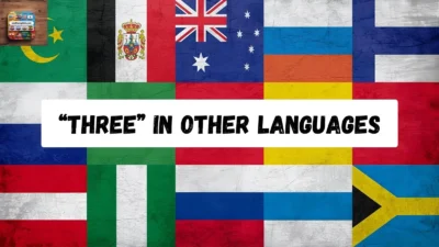 “Three” in Other Languages