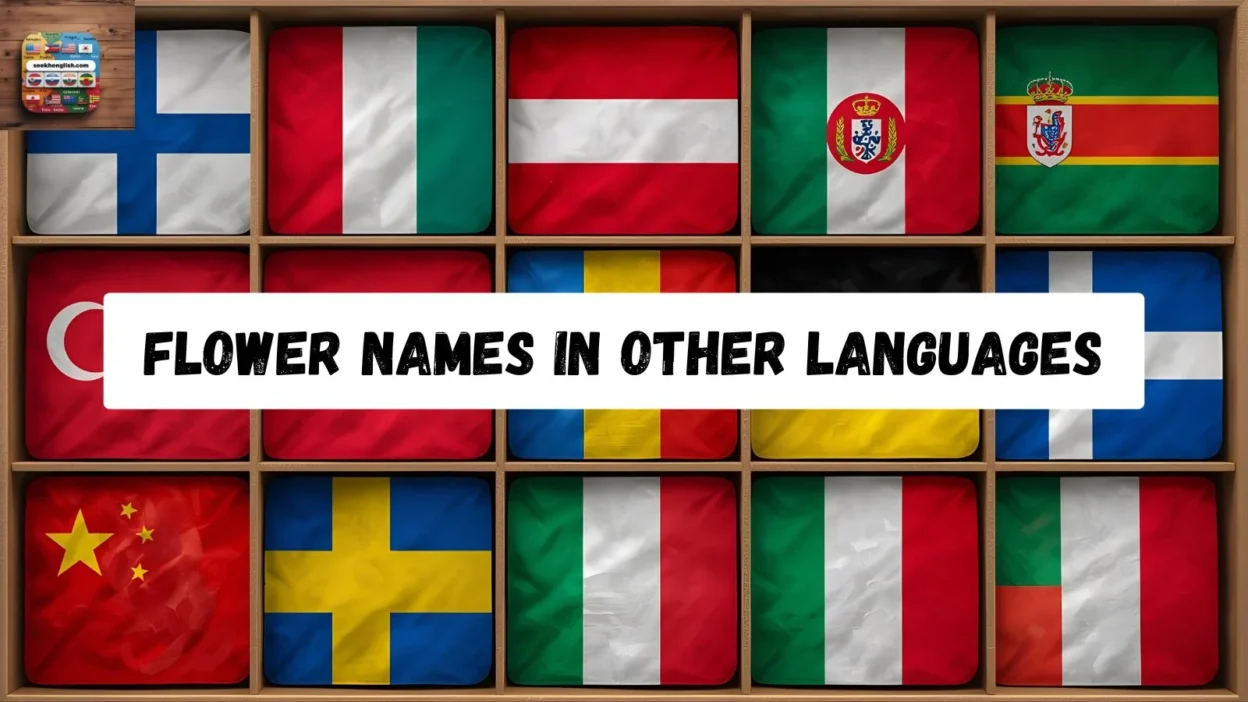 Flower Names in Other Languages