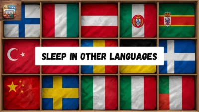 Sleep in Other Languages