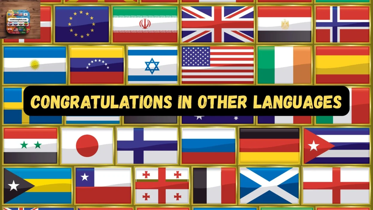Congratulations in Other Languages