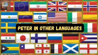 Peter in Other Languages