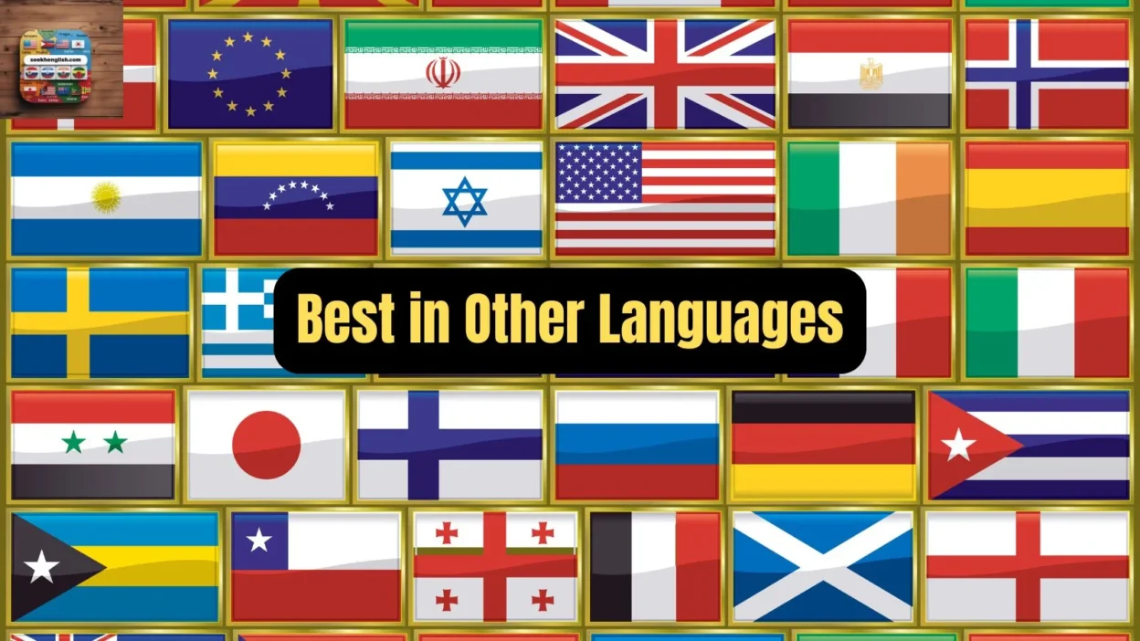 Best in Other Languages